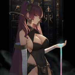This is a pixiv picture whose title is ホルス.