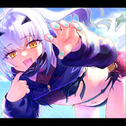 This is a pixiv picture whose title is やっほ～マスター！.