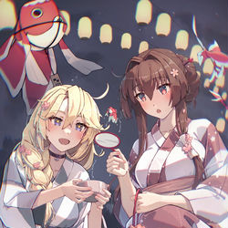 This is a pixiv picture whose title is 大和 Iowa.