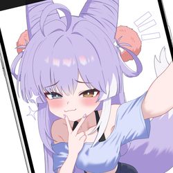 This is a pixiv picture whose title is 사복 시부키.