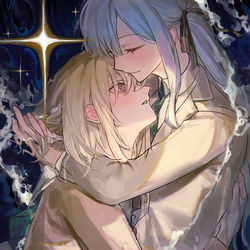 This is a pixiv picture whose title is 無題.