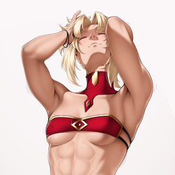 This is a pixiv picture whose title is Mordred!.