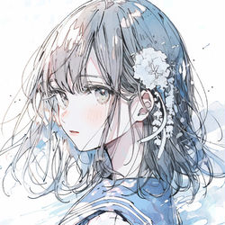 This is a pixiv picture whose title is 『That's on you』.