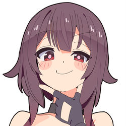 This is a pixiv picture whose title is めぐみん.
