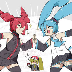 This is a pixiv picture whose title is commission.
