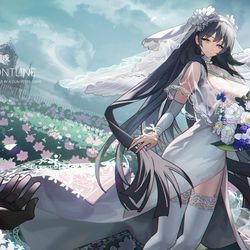 This is a pixiv picture whose title is 少女前线 黛烟 生日贺图.