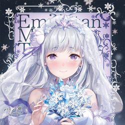 This is a pixiv picture whose title is 氷の花束、氷の約束.