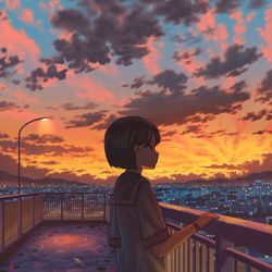 This is a pixiv picture whose title is 限界は無かった.