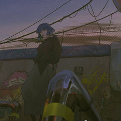 This is a pixiv picture whose title is 山田凉.