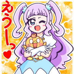 This is a pixiv picture whose title is はぴば☆DE☆プニバ！.