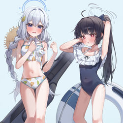 This is a pixiv picture whose title is 리버스 미유 미야코.
