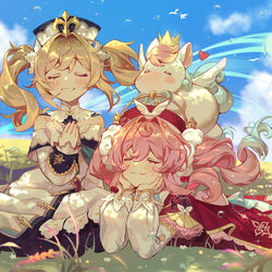This is a pixiv picture whose title is 🌈🦄✨.