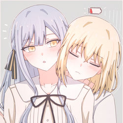This is a pixiv picture whose title is 🪫.