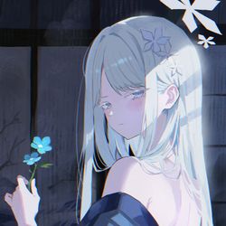 This is a pixiv picture whose title is Day43 ナグサ.