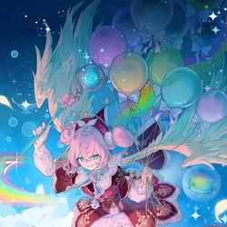 This is a pixiv picture whose title is 天使降临到我身边~.