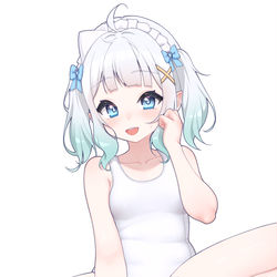 This is a pixiv picture whose title is F.
