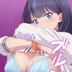This is a pixiv picture whose title is おっぱいぼろん.