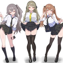 This is a pixiv picture whose title is UMP Sisters.