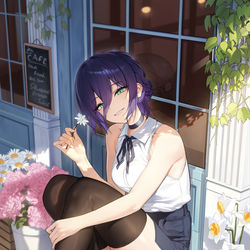 This is a pixiv picture whose title is チェンソーマン.