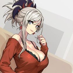 This is a pixiv picture whose title is 🚩.