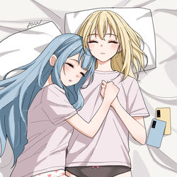 This is a pixiv picture whose title is 小祥的睡相意外的差呢.
