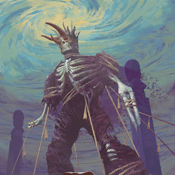 This is a pixiv picture whose title is 注連縄捕縄術.