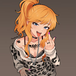 This is a pixiv picture whose title is 大槻唯 / Yui.