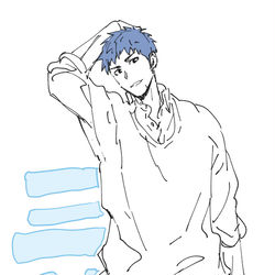 This is a pixiv picture whose title is 【スラムダンク】らくがき.