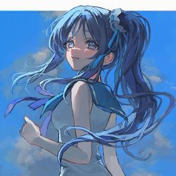 This is a pixiv picture whose title is 比良平ちさき.