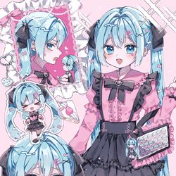 This is a pixiv picture whose title is ミクオタミク.