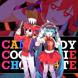 This is a pixiv picture whose title is 6.キャンディークッキーチョコレート/はろける.