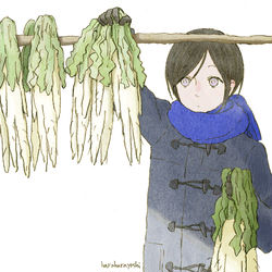This is a pixiv picture whose title is 薬研.