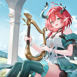This is a pixiv picture whose title is ♫哒～.