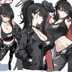 This is a pixiv picture whose title is Rio.