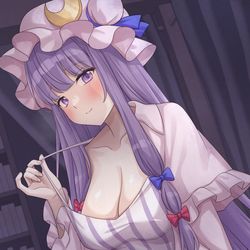 This is a pixiv picture whose title is パチュリー.