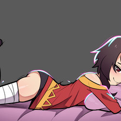 This is a pixiv picture whose title is megumin.
