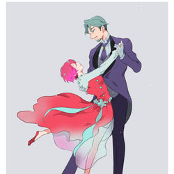 This is a pixiv picture whose title is ｼｬﾘｱとﾏﾁｭ.