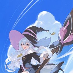 This is a pixiv picture whose title is 50日目 イレイナ/Elaina.