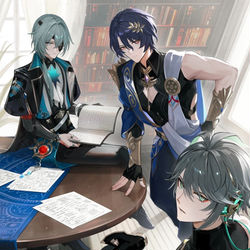 This is a pixiv picture whose title is 再提出だ.