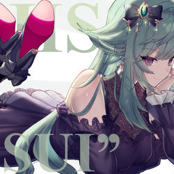 This is a pixiv picture whose title is 心象映画ヒスイ.