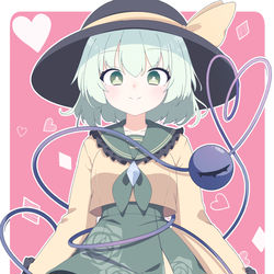 This is a pixiv picture whose title is こいしちゃん.