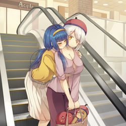 This is a pixiv picture whose title is 後ろから失礼します♡.
