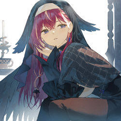 This is a pixiv picture whose title is 昏昏アリア.