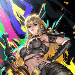 This is a pixiv picture whose title is Magik.