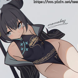 This is a pixiv picture whose title is 54 妃咲.