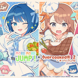 This is a pixiv picture whose title is セカイのゲーム日和 第2弾 MORE MORE JUMP！.