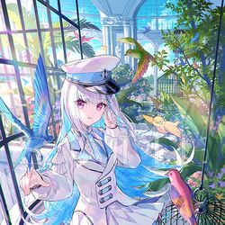 This is a pixiv picture whose title is ヘルエスタ王城の大温室にて.