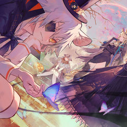 This is a pixiv picture whose title is 👻.