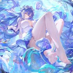 This is a pixiv picture whose title is Cantarella💙.