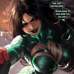 This is a pixiv picture whose title is Hela 02.